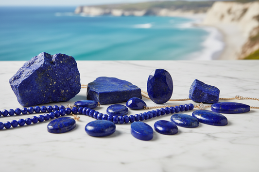 💙 Lapislazuli – die faszinierende Schönheit des tiefblauen Natursteins